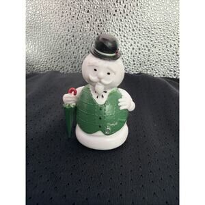 Sam the Snowman 2” Figure With Umbrella From Rudolph the Red Nosed Reindeer '05